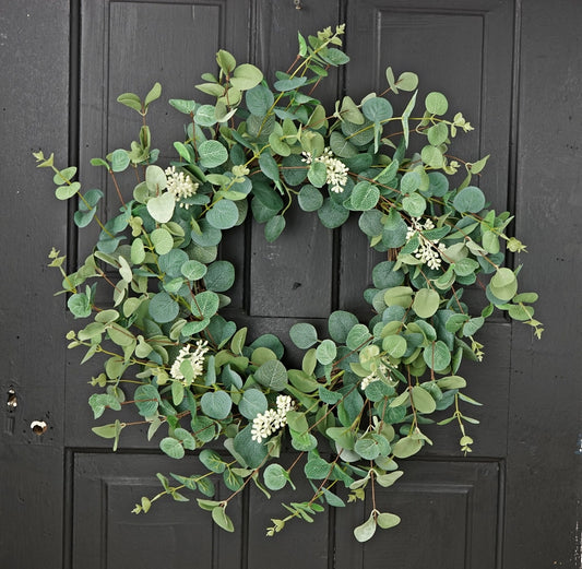 Silverdollar Twig Wreath